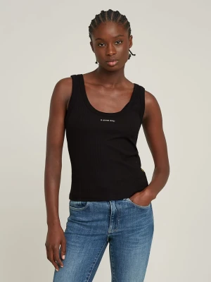 G-Star Top w kolorze czarnym rozmiar: XS