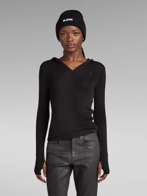 G-Star Wełniany sweter w kolorze czarnym rozmiar: M