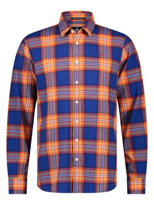 GAASTRA Koszula "Jorvik" w kolorze pomarańczowo-niebieskim rozmiar: L
