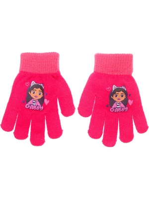 Gabby's Dollhouse Rękawiczki "Domek Gabi" w kolorze różowym rozmiar: onesize