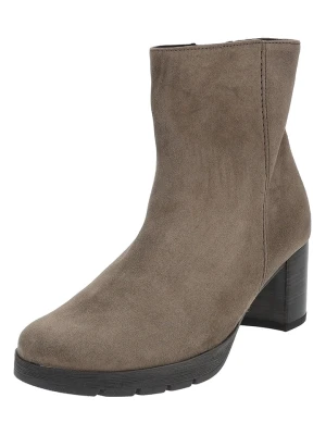 Gabor Skórzane botki w kolorze brązowym rozmiar: 38