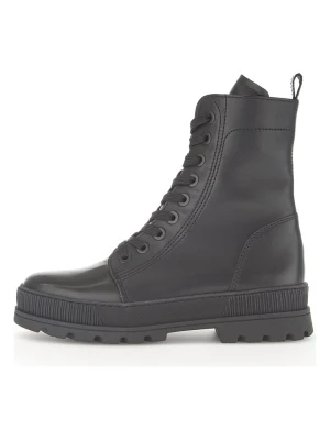 Gabor Skórzane botki w kolorze czarnym rozmiar: 38,5