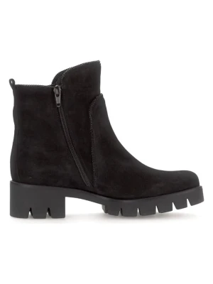 Gabor Skórzane botki w kolorze czarnym rozmiar: 38