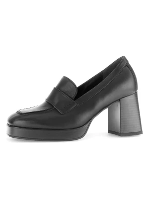 Gabor Skórzane czółenka w kolorze czarnym rozmiar: 40,5