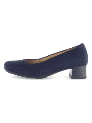 Gabor Skórzane czółenka w kolorze granatowym rozmiar: 39