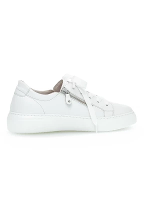 Gabor Skórzane sneakersy w kolorze białym rozmiar: 35,5