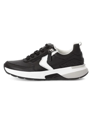 Gabor Skórzane sneakersy w kolorze czarnym rozmiar: 40