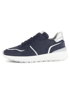Gabor Skórzane sneakersy w kolorze granatowo-białym rozmiar: 37,5