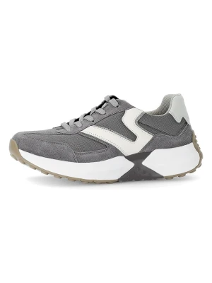 Gabor Skórzane sneakersy w kolorze szarym rozmiar: 39