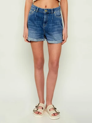 Gaëlle Paris Jeansowe szorty | Relaxed fit niebieski
