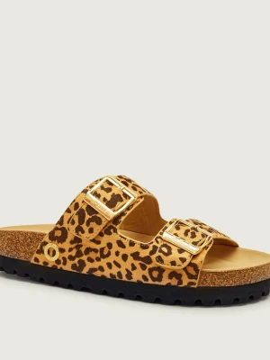 Gaëlle Paris Klapki camel