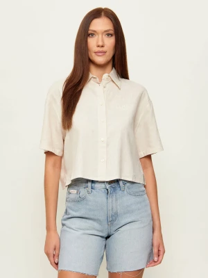 Gaëlle Paris Lniana koszula | Cropped Fit