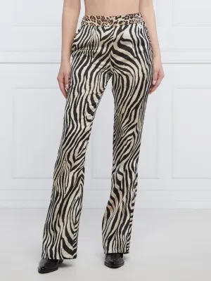 Gaëlle Paris Spodnie | flare fit | high waist