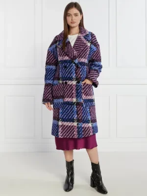 Gaëlle Paris Wełniany płaszcz