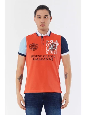 Galvanni Koszulka polo w kolorze pomarańczowym rozmiar: 3XL