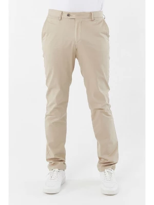 Galvanni Spodnie "Vistaz" w kolorze beżowym rozmiar: W32