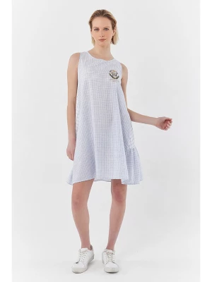 Galvanni Sukienka w kolorze biało-błękitnym rozmiar: S