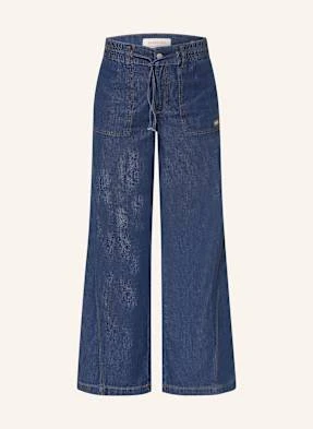 Gang Jeansy 94paige W Stylu Dresowym blau
