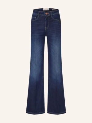 Gang Jeansy Wide Leg Amelie blau 7765 simply dark blue