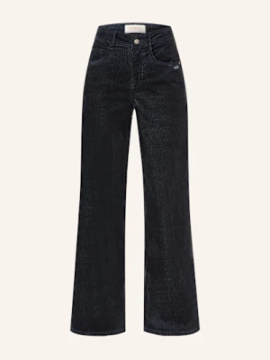 Gang Spodnie Sztruksowe 94amelie Wide blau