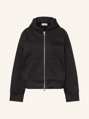 Ganni Bluza schwarz