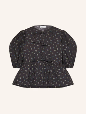 Ganni Bluzka schwarz