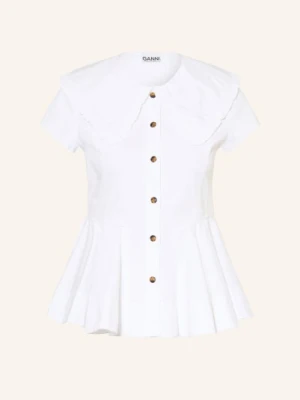 Ganni Bluzka weiss