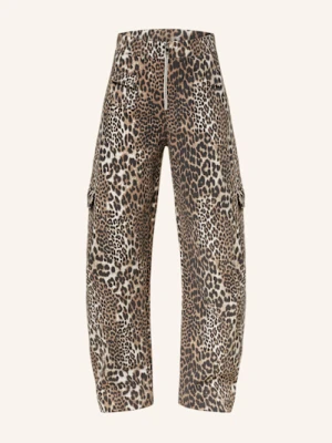 Ganni Bojówki braun