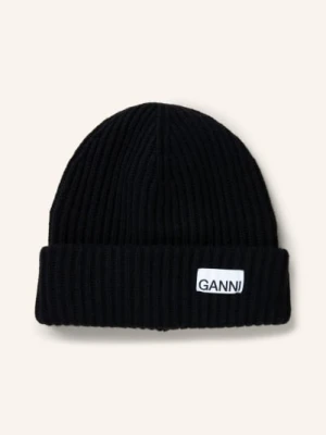Ganni Czapka schwarz
