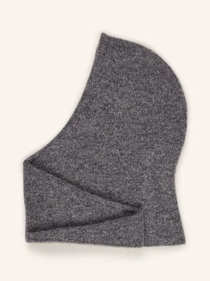 Ganni Czapka Z Dodatkiem Alpaki grau