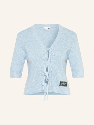 Ganni Dzianinowe Wdzianko blau