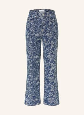Ganni Dżinsy Bootcut Betzy blau