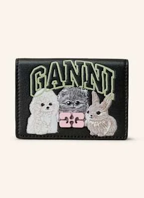 Ganni Etui Na Monety Bou schwarz