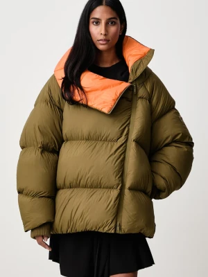 GANNI Future Nylon Quilt Puffer kurtka puchowa damska