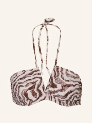 Ganni Góra Od Bikini Bralette weiss