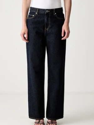 GANNI Izey jeansy straight damskie