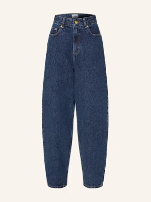 Ganni Jeansy Barrel blau