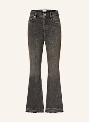 Ganni Jeansy Bootcut schwarz