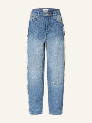 Ganni Jeansy Boyfriend blau