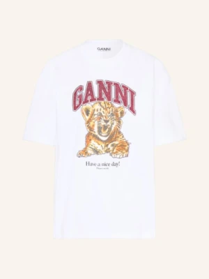 Ganni Koszulka weiss