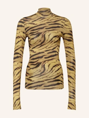 Ganni Koszulka Z Długim Rękawem gelb