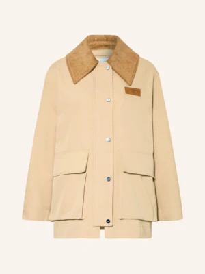 Ganni Kurtka Oversize gruen