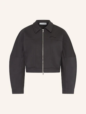 Ganni Kurtka schwarz