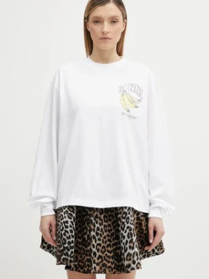 GANNI longsleeve bawełniany