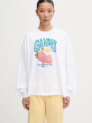 GANNI longsleeve damski bawełniany