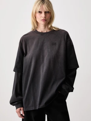 GANNI longsleeve damski bawełniany