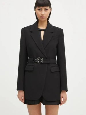 GANNI marynarka Bonded Crepe