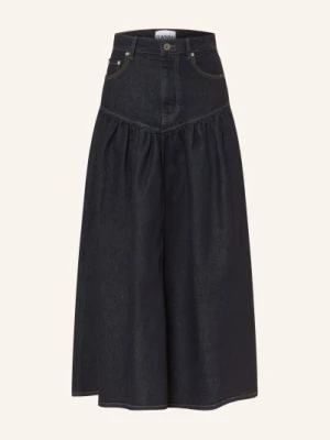 Ganni Spódnica Dżinsowa blau