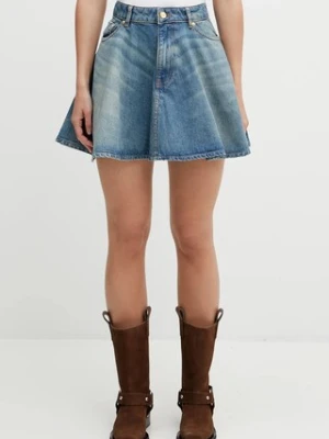 GANNI spódnica jeansowa