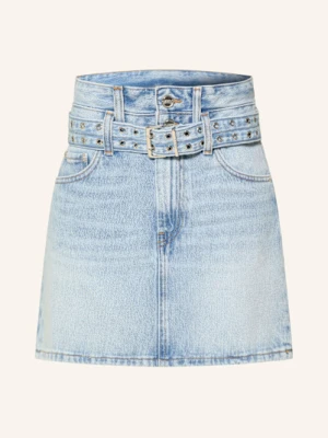 Ganni Spódnica Jeansowa blau